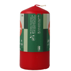 Bolsius Stompkaars 120/58 delicate red 1 Stuks