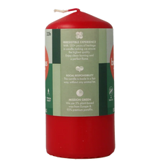 Bolsius Stompkaars 120/58 delicate red 1 Stuks