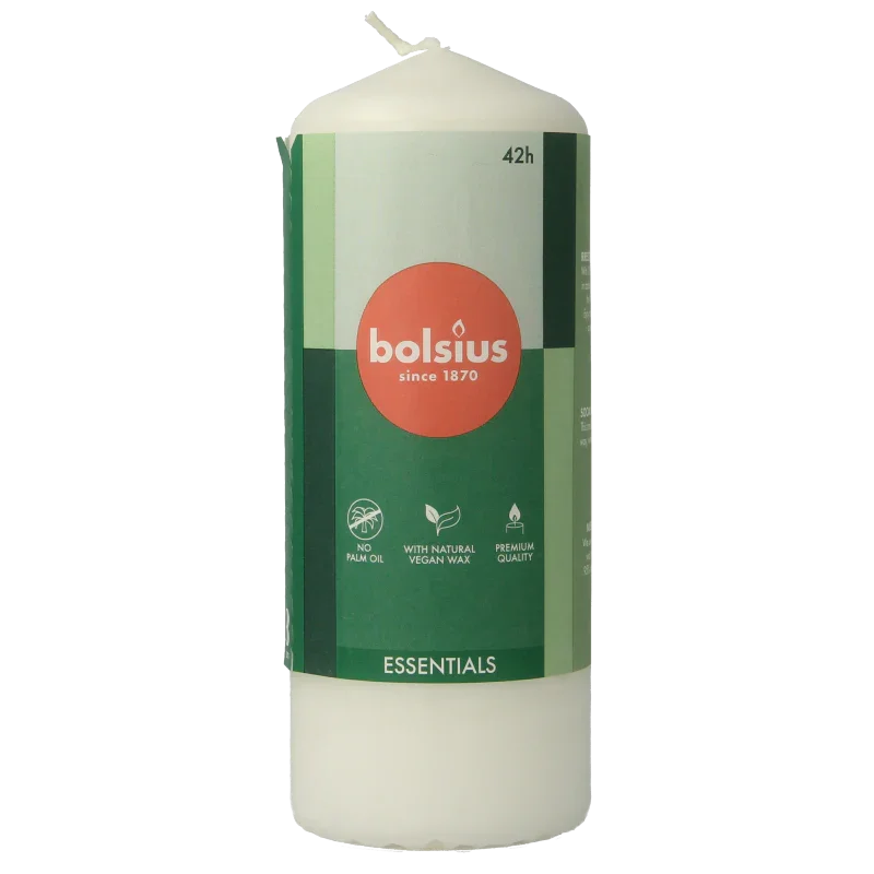 Bolsius Stompkaars 150/58 cloudy white 1 Stuks