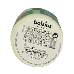 Bolsius Stompkaars 150/58 soft pearl 1 Stuks