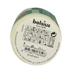 Bolsius Stompkaars 150/58 soft pearl 1 Stuks
