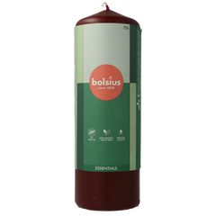 Bolsius Stompkaars 200/68 velvet red 1.00 Stuks