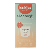 Bolsius Clean Light navulling bergamot & neroli 2 Stuks
