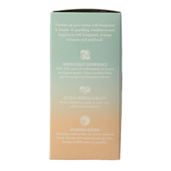 Bolsius Clean Light navulling bergamot & neroli 2 Stuks