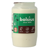 Bolsius Herdenkingslicht nr 3 compo transparant 1 Stuks