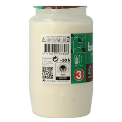 Bolsius Herdenkingslicht nr 3 compo transparant 1 Stuks