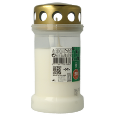 Bolsius Herdenkingslicht nr 3 transparant 1 Stuks