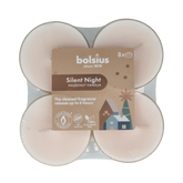 Bolsius Maxi lichten 8u true glow silent night 8 Stuks