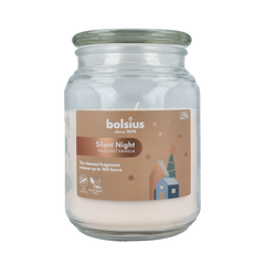 Bolsius Geurglas met deksel silent night hazelnut vanilla 1.00 Stuks
