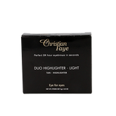 Christian Faye Eyebrow make up duo highlighter light 1.00 Stuks