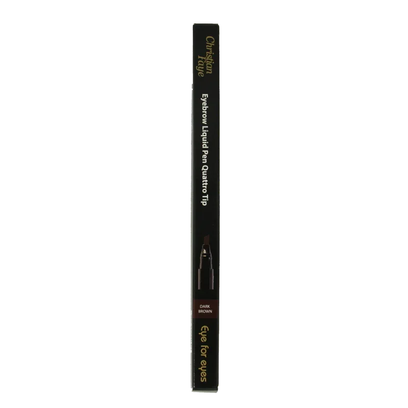 Christian Faye Eyebrow liquid pen quattro tip dark brown 1.3 Gram