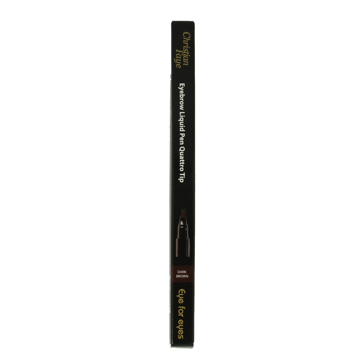 Christian Faye Eyebrow liquid pen quattro tip dark brown 1.30 Gram