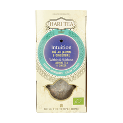 Hari Tea Jasmine tea & ginger within & without bio 10 Stuks