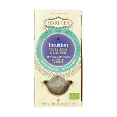 Hari Tea Jasmine tea & ginger within & without bio 10 Stuks
