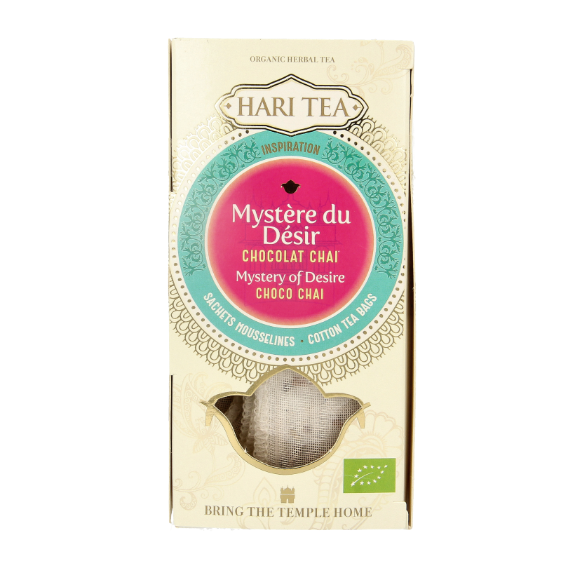 Hari Tea Choco chai mystery of desire bio 10 Stuks