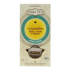 Hari Tea Ginger lemon & tumeric mindscape ginger bio 10 Stuks
