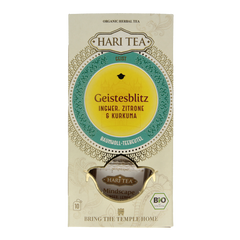 Hari Tea Ginger lemon & tumeric mindscape ginger bio 10 Stuks