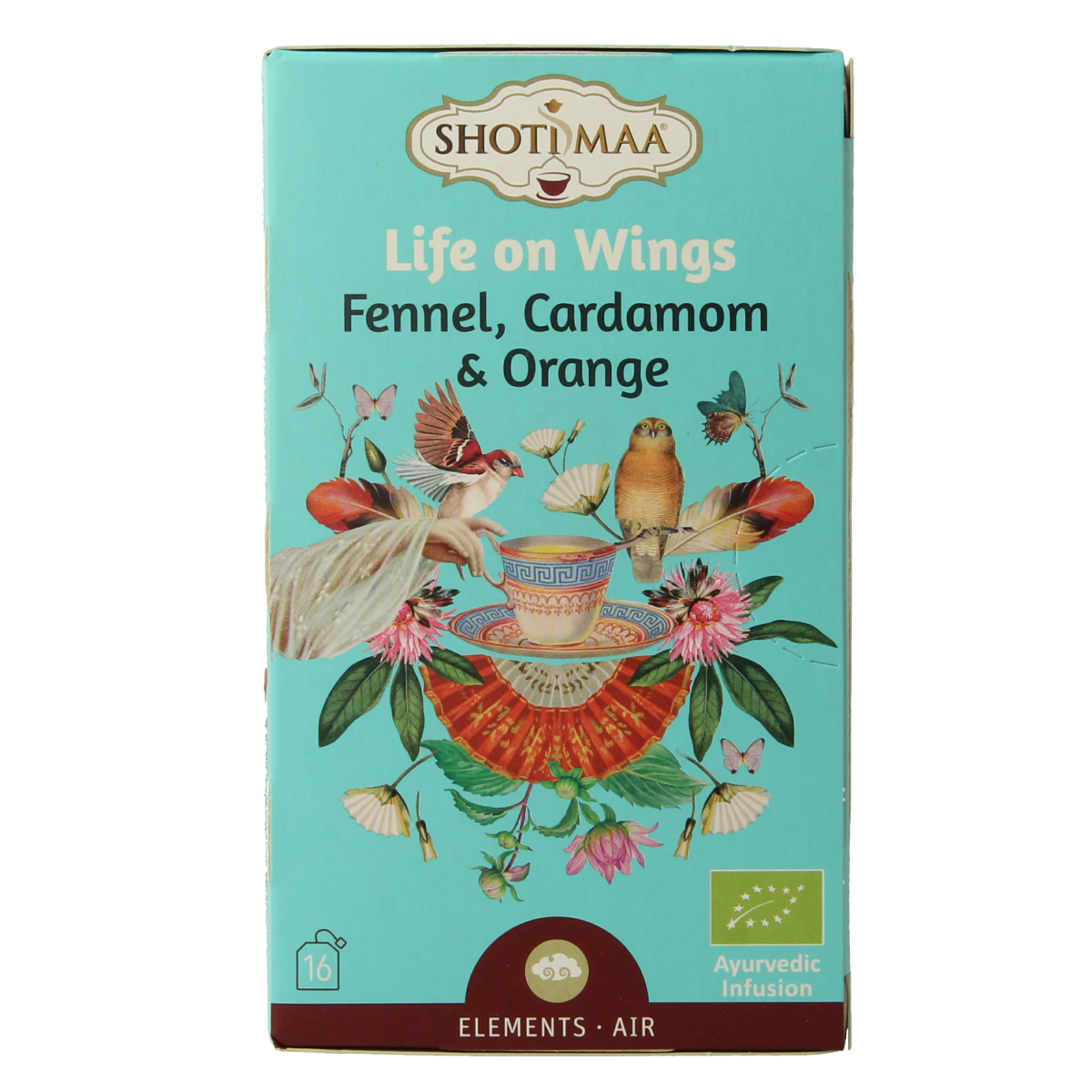 Shoti Maa Air life on wings bio 16.00 Zakjes