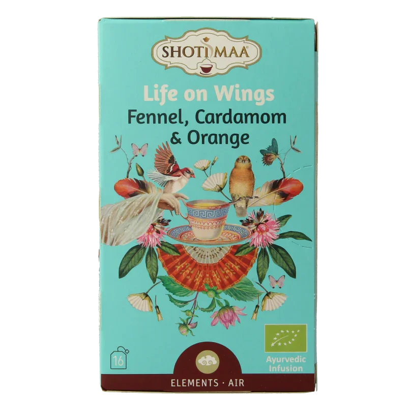 Shoti Maa Air life on wings bio 16 Zakjes