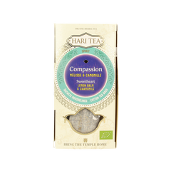 Hari Tea Lemon bal & chamomile sweetheart bio 10 Stuks