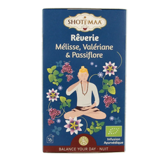 Shoti Maa Dreamland lemon balm, valerian & pass flower bio 16 Zakjes