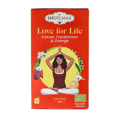 Shoti Maa Love for life cocoa, cardamom & orange bio 16 Zakjes