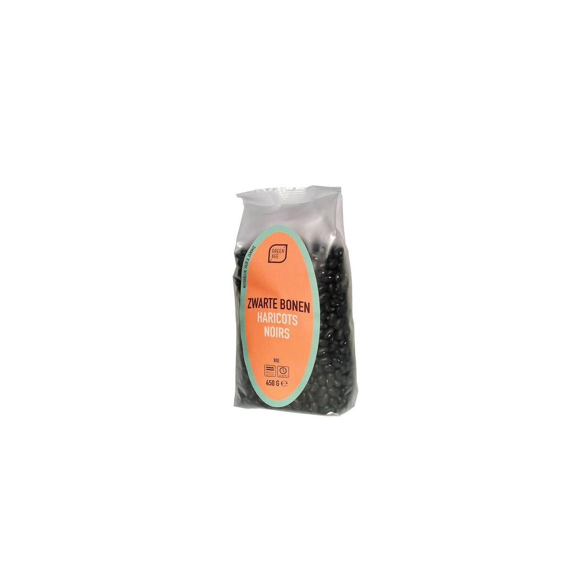 Greenage Zwarte bonen bio 450 Gram