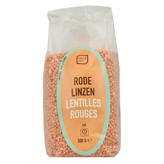 Greenage Rode linzen bio 500 Gram