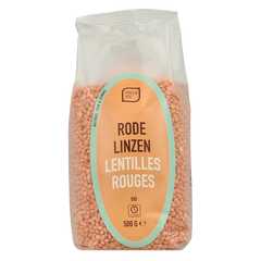 Greenage Rode linzen bio 500 Gram