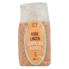 Greenage Rode linzen bio 500.00 Gram