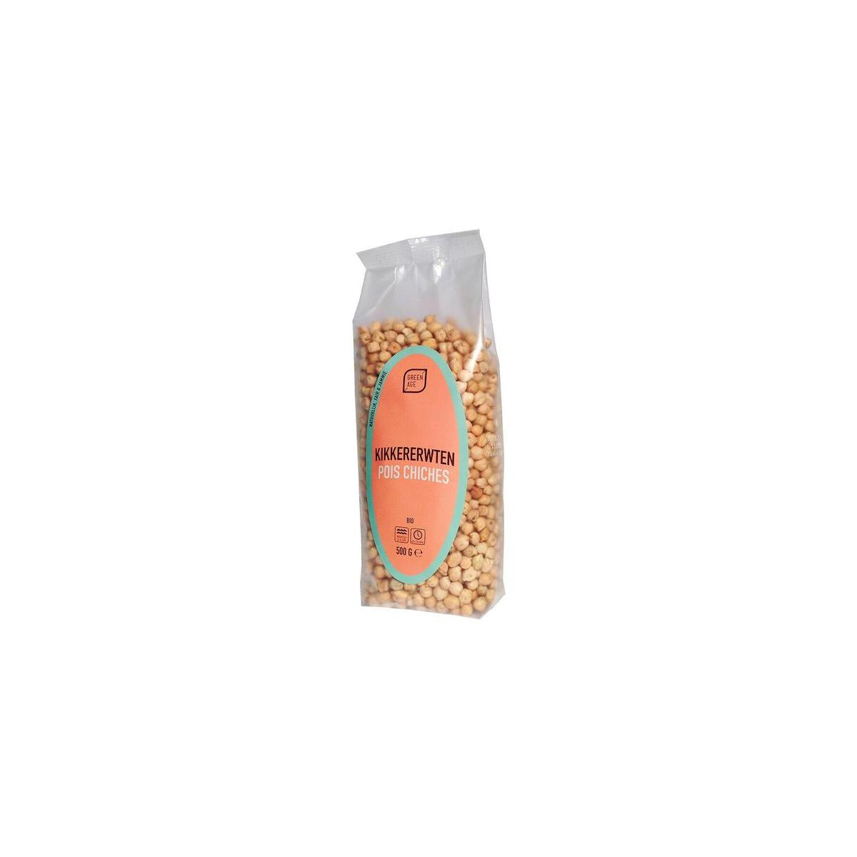 Greenage Kikkererwten bio 500 Gram