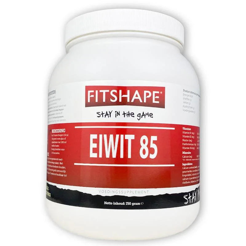 Fitshape Eiwit 85 I aardbei 750 Gram
