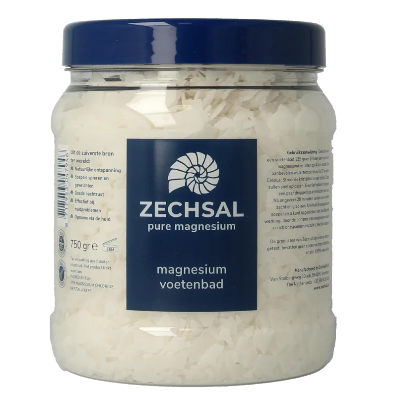Zechsal Magnesium voetbadzout 750 Gram