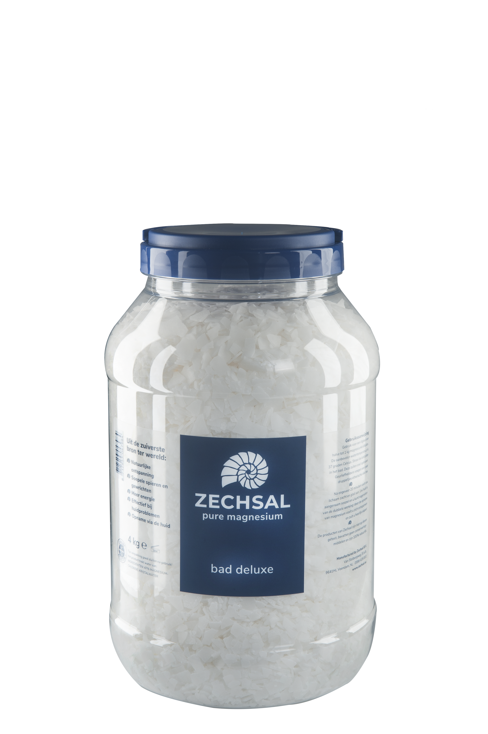 Zechsal Magnesium badzout deluxe 4.00 Kilogram
