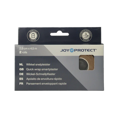 Joy2protect Snelpleisters huidskleur 2.5cm x 4.5m 2 Rol
