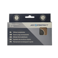 Joy2protect Snelpleisters huidskleur 2.5cm x 4.5m 2 Rol