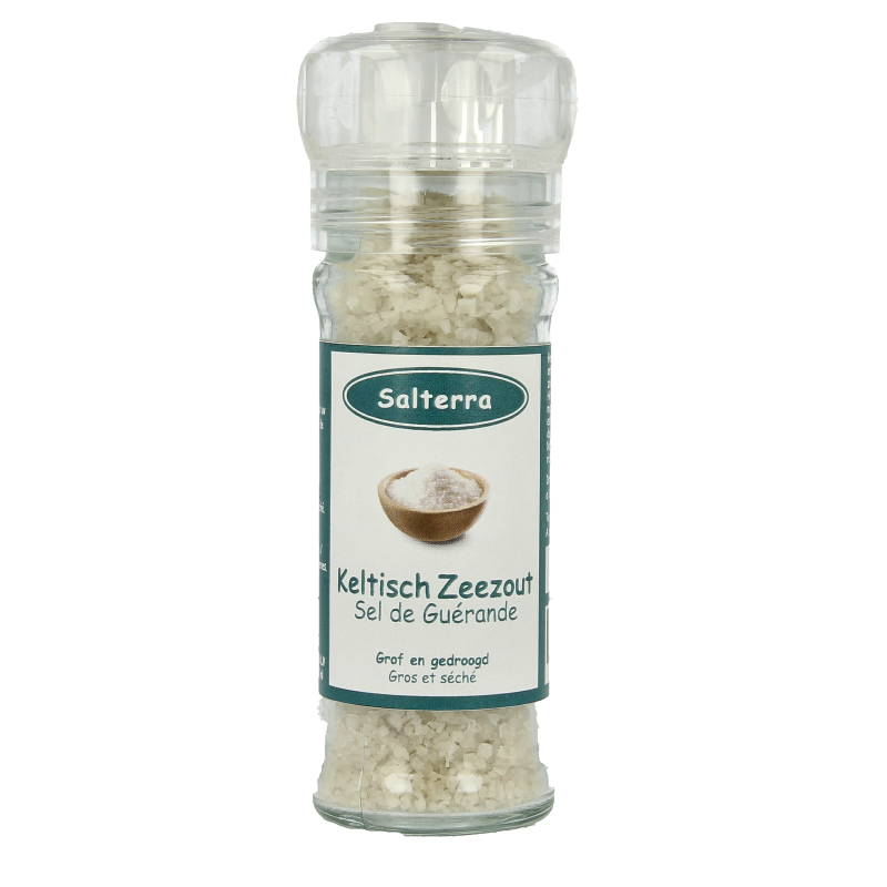 Salterra Keltisch zeezout grof droog strooimolen 70 Gram