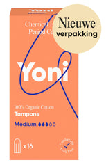 Yoni Tampons medium 16 Stuks