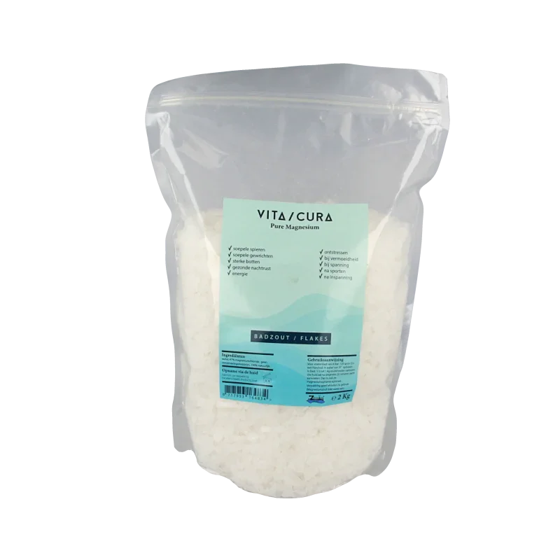 Vitacura Magnesium zout/flakes 2 Kilogram