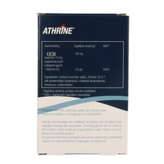 Athrine UC-II en Vitamine D3 30 Tabletten