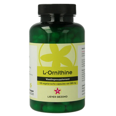 Liever Gezond L-Ornithine 100 Vegetarische capsules