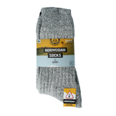 Apollo Noorse sokken 39-42 grijs 3 Paar