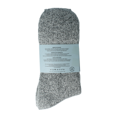 Apollo Noorse sokken 39-42 grijs 3 Paar