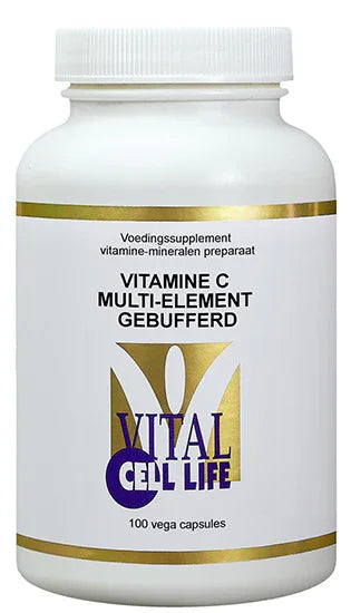 Vital Cell Life Vitamine C multi element gebufferd 100 Capsules