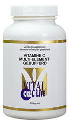 Vital Cell Life Vitamine C multi element gebufferd poeder 120.00 Gram