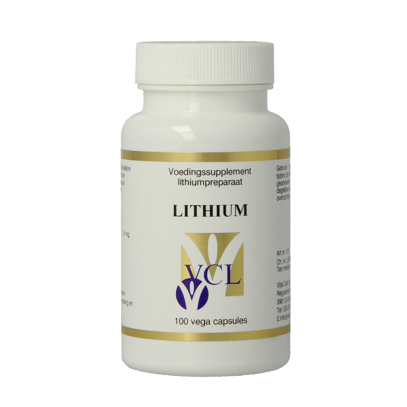 Vital Cell Life Lithium 400 mcg 100 Vegetarische capsules