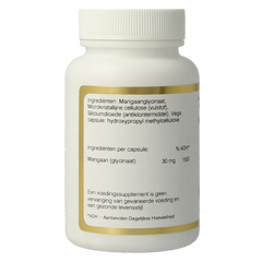 Vital Cell Life Mangaan amino 30mg 100 Vegetarische capsules