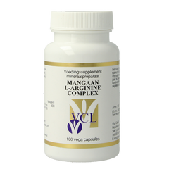 Vital Cell Life Mangaan/L-Arginine complex 100.00 Vegetarische capsules
