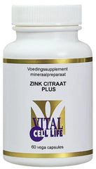 Vital Cell Life Zink citraat plus 60 Capsules
