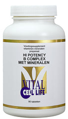 Vital Cell Life Hi potency B complex & mineralen 90 Tabletten